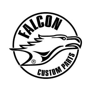 FALCON Double Groove Slip-on MC Udstødningssystem med Kat. E-Godkendt
