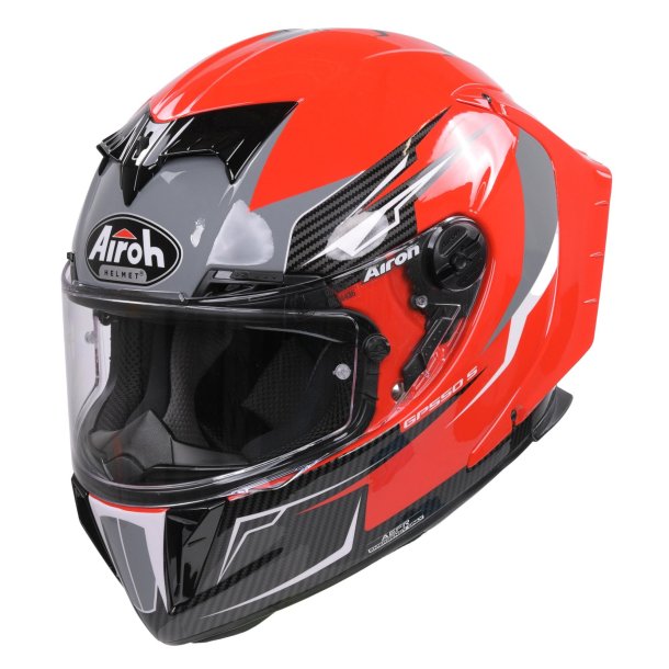 Airoh GP 550 S "Venom" MC Hjelm - Red Gloss