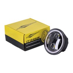 Bright - 5,75" LED MC forlygteindsats - Sort