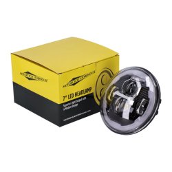 Bright - 7" LED MC forlygteindsats - Sort