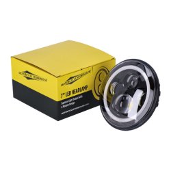 Bright - 7" LED MC forlygteindsats - Sort