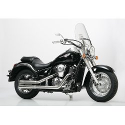 Falcon 2-2 MC Udstdningssystem "Double Groove" til Kawasaki