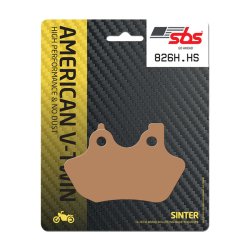 SBS MC Bremseklodser Street Excel Sintered - Front: 00-07 B.T. (Excl.. FXSTS); 00-03 XL; 02-05 V-Rod