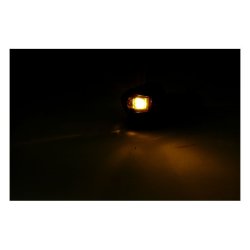 Jewel MC Styrende LED Blinklys - rgfarvet glas