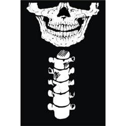 MC Ansigtsmaske med Silikonepad p Nsen - Long Neck