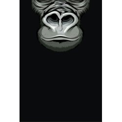 MC Ansigtsmaske med Silikonepad p Nsen - Monkey 3