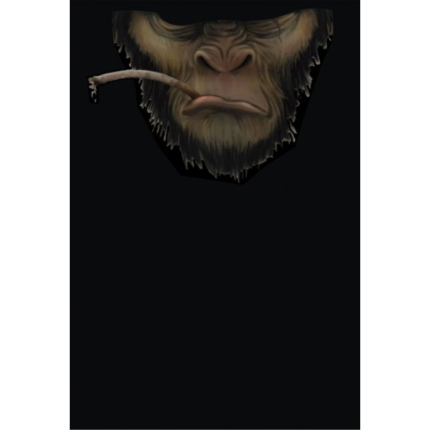 MC Ansigtsmaske med Silikonepad på Næsen - Monkey 4
