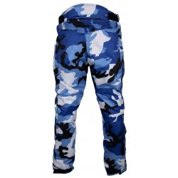 MC Camouflage bukser - Blå-Hvid