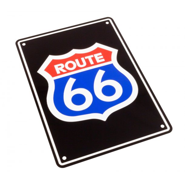 MC Parkerings Skilt - Route 66