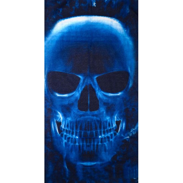 Multifunktions MC Halsrør  "Skull blue"