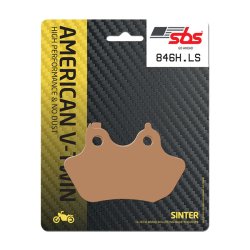 SBS MC Bremseklodser Street Excel Sintered - 06-07 FXSTB/C, FLSTF; 2006 FXSTS, FXSTI; 2007 FXST