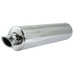 Viper Rund MC aluminiums Udstødning - ikke E-godkendt